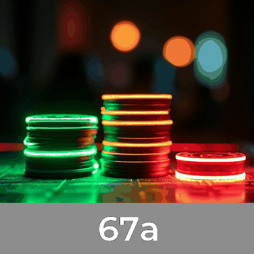 67a: Slots de Prêmios Elevados, Mesa Estratégica e Dealer ao Vivo